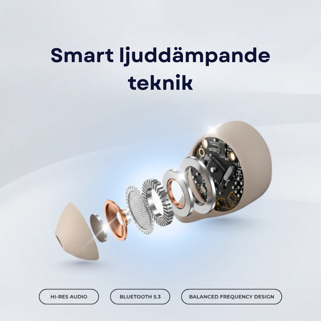 CalmBuds™ – Sov djupt, trots snarkningar och oväsen!